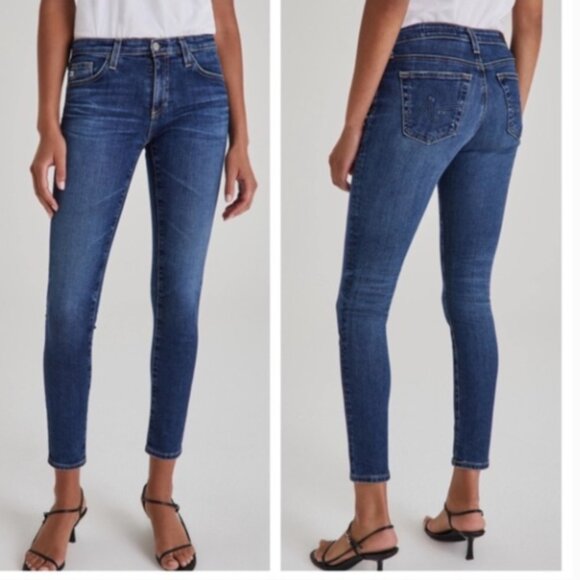 AG Adriano Goldschmied The Legging Ankle Skinny Medium Wash Jeans | Size 29R - Picture 2 of 14